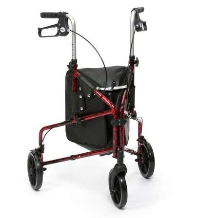 TW016RF Tri-Walker Aluminium Flame Red